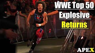 WWE Top 50 Explosive Returns of Last 5 Years