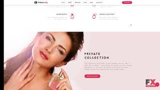 Perfumes Shop - Cosmetics Store Multipage Website Template TMT | Free