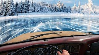 Surviving Cracking Through A Lake - Finding Abandoned Trucks DEEP In Russia - SnowRunner