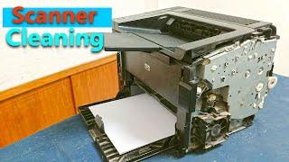 How to fix print quality in the laser printer || Scanner cleacing