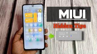 MIUI Hidden Tips - Enable Media Control for MIUI 13 Control Centre - No Root