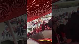 49er Fans Flood into Levi Stadium #sports #shorts