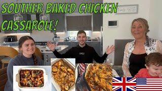 We Tried SOUTHERN BAKED CHICKEN CASSAROLE for the First Time!