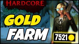 Level 1-60 Gold Farming in Hardcore Classic WoW
