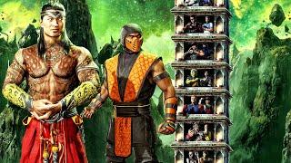 White Hot Holiness Liu Kang with Scorpion Kameo Champion Klassic Tower Mortal Kombat 1