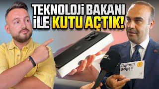 Teknoloji Bakanı ile iPhone kutu açılımı! - Telefon almadan önce izle!