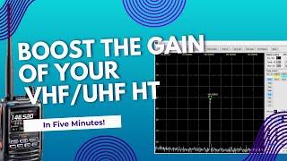 Transform Your 2m HT Antenna: DIY Tiger Tail for Massive Gain [ I Saw 10 db ]