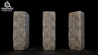 Substance Painter Tutorial for Beginners - Texturing A Rock 3D Model