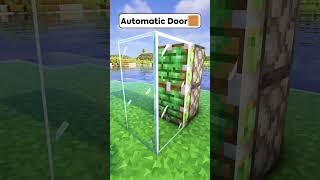 Minecraft Automatic Door #shorts