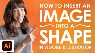 How to Insert an Image Into a Shape in Illustrator