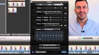 White noise reduction in iMovie