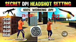 Secret DPI Setting To Get 99% Headshot Rate  || Best DPI For Ump M1887 & Desert Eagle || Best DPI
