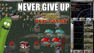 NEVER GIVE UP - RED ALERT 1 CNC - PLAY 2v2 ONLINE!