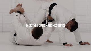 Free Technique: Back Take Option from X Guard | Tainan Dalpra | X Guard Masterclass | AOJ+