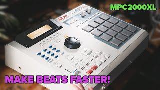 Top tips for faster beat making - MPC2000XL