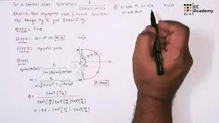 #215 Problem on Nyquist plot in control systems || EC Academy