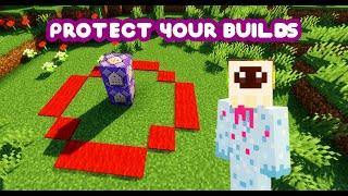 Easy Grief Protection in Minecraft - Command Block Tutorial 1.20.1 Spawn / Build Protection w/ Teams