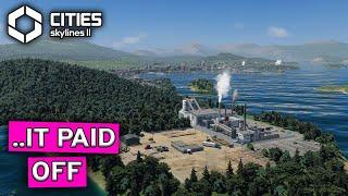 I spent $500,000 on trees.... in Cities Skylines 2