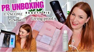 WHAT'S NEW IN BEAUTY?  BEAUTY PIE, MAC, LANCOME & MORE ... MAY PR UNBOXING