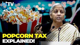 GST On Popcorn: Finance Minister Nirmala Sitharaman Clarifies Tax Slabs And Controversy