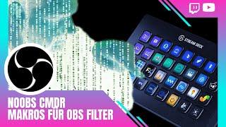 Noobs CMDR von Nutty für OBS Studio | Coole Effekte mit Makros erstellen!