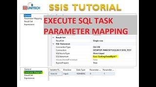 execute sql task in ssis | execute sql task parameter mapping in ssis | ssis tutorial part 40
