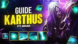 GUIDE KARTHUS - BUILD, RUNES & COMBOS   ( Ft Brad - Grandmaster)