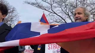 Armenians Protest Lachin Blockade in Washington DC