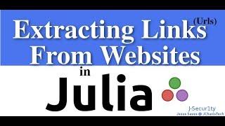 Mengekstrak Tautan (Url) dari Situs Web di Julia