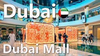 Best Luxury Shopping in Dubai, Dubai Mall Walk 4K