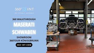 Maserati Schwaben - Virtual Tour Showroom | Walkthrough Highlight Reel by 360INT