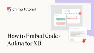 How to Embed Code - Anima for Adobe XD