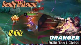 100% BROKEN DAMAGE | GRANGER BEST BUILD | SOLO RANK GAMEPLAY - MLBB