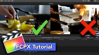 Clips von verschiedenen Kameras angleichen | FCPX Farbkorrektur Tutorial