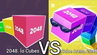 2048.io Cubes vs Cube Arena 2048