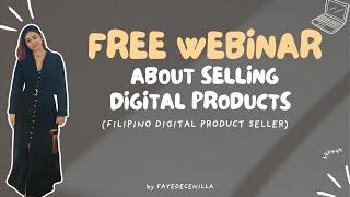 FREE Webinar: Paano Kumita sa Digital Products | Side Hustle for Filipinos (Etsy & Raket PH)