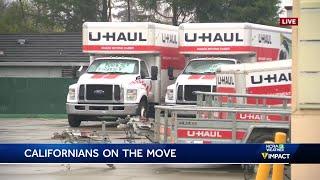 California ranks last in U-Haul’s growth migration trend analysis