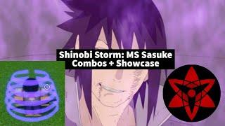 Shinobi Storm: MS Sasuke Showcase and Combos!