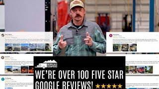 Boreas Campers Has Over 100 Five Star Google Reviews!