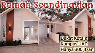 Rumah scandinavian dekat kota Jogja dan Kampus UAD hanya 300 Jt-an |Rumah dijual Jogja|