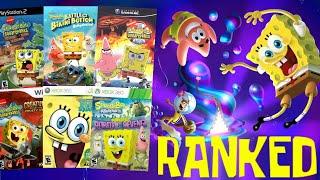 Ranking EVERY Spongebob 3D Platformer (Including Cosmic Shake!) WORST TO BEST (Top 8 Games)