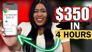 Make $350 in Just 4 Hours From Your Phone - Easy AI Side Hustle