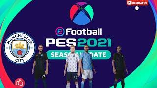 MANCHESTER CITY KITS PES 2021