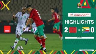 Morocco  Comoros Highlights - #TotalEnergiesAFCON2021 - Group C