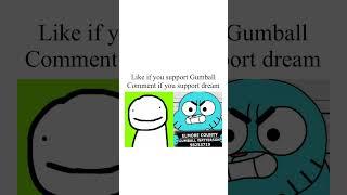 Gumball vs dream #twitter