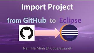 Import Project from GitHub to Eclipse - a Great Way to Learn Programming