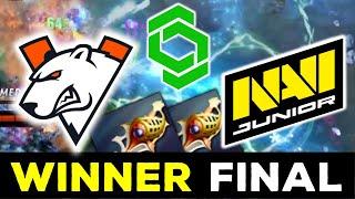 CRAZY WINNER'S FINAL !! VIRTUS PRO vs NAVI JUNIOR - CCT SERIES S4 DOTA 2