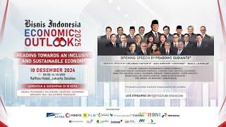 BISNIS INDONESIA ECONOMY OUTLOOK 2025 - HEADING TOWARDS AN INCLUSIVE AND SUSTAINABLE ECONOMY