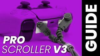 ProScrollern V3 Instruction | How to attach your ProScroller | Controller Scroll Wheel