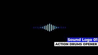 Intro Logo Sound 01 Action Drums Opener